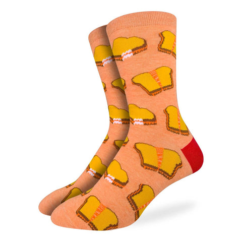 Grilled Cheese Socks - Men's Sizing