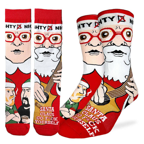 Trailer Park Boys "Santa Claus, Go F@%k Yourself"  Socks - Men's Sizes
