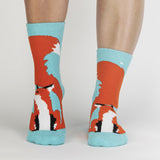 Tails of Hearts Fox Slipper Socks