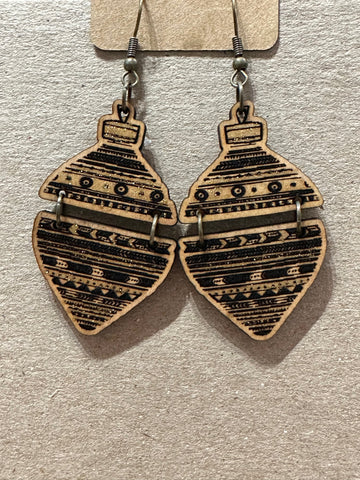Holiday Ornament Dangley Earring