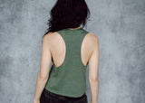 Storm and Skull Cropped Muscle Tank
