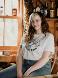 Mostly Trash  Unisex T-Shirt in Cream