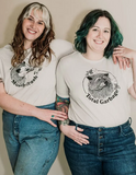 Total Garbage Unisex T-Shirt in Cream