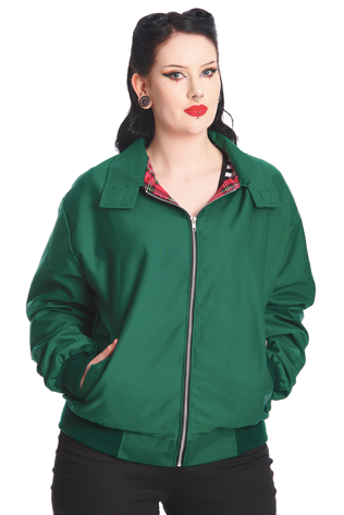 Plus size 2025 green bomber jacket