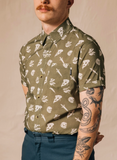 Pizza Slayer Button-Up Shirt - Unisex