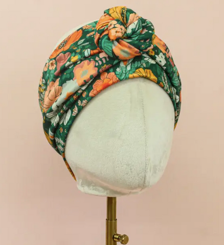 Wild Flower Wrap and Tuck Style Head Band