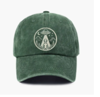 UFO Alien Abduction Dad Hat Ball Cap