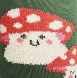 Mellow Mushroom (Fuzzy) Crew Socks
