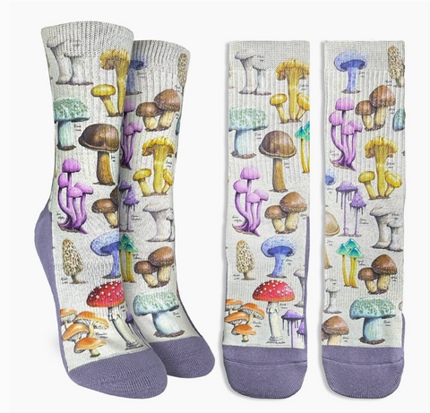Morphology of Mushrooms Active Fit Socks - Women's Sizes