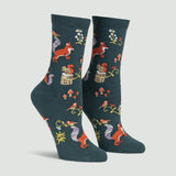 Foxy, I Think I Love You Women's Crew Socks