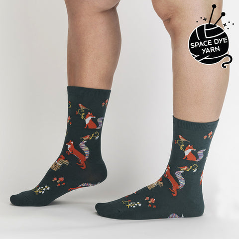 Foxy, I Think I Love You Women's Crew Socks