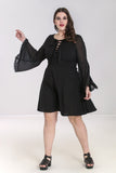 Jett Mini Dress with Flared Sleeves