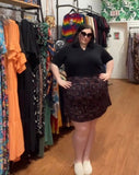 Peeking Kitties Mini Skirt