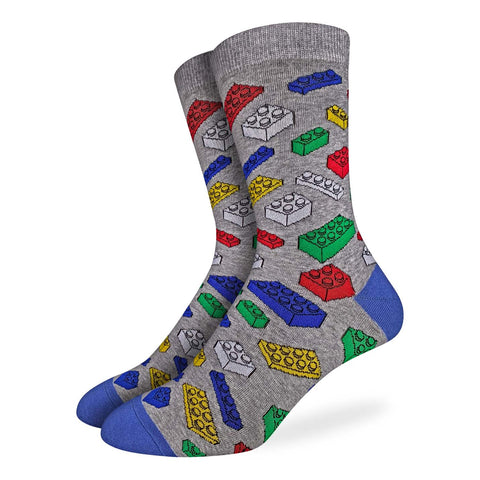 Building Blocks Socks - Men's Sizing