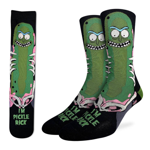 Pickle Rick Active Fit Socks - Men's Sizes