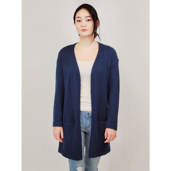 Multi-Layered Bicolor Cardigan Mサイズ 黒 Marallis Relaxed Fit Cardigan - TSC.ca