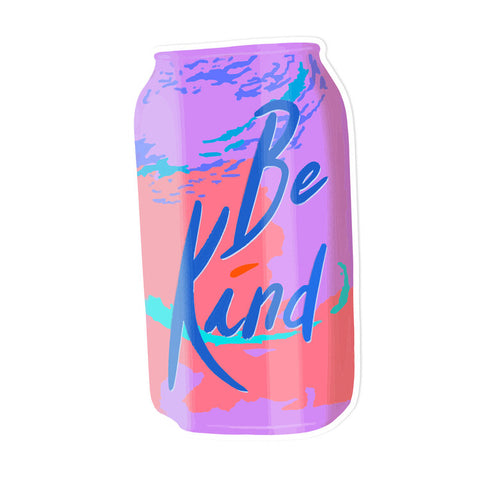 Be Kind La Croix Vinyl Sticker