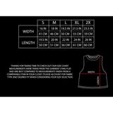 Cicada Cropped Racerback Muscle Tank