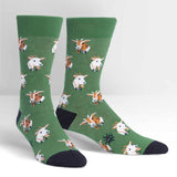 Dapper Goats Crew Socks - Men's Sizing