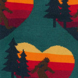 Big Heart, Big Foot Crew Socks - Men's Sizing