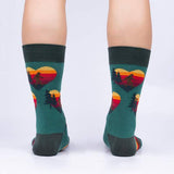 Big Heart, Big Foot Crew Socks - Men's Sizing