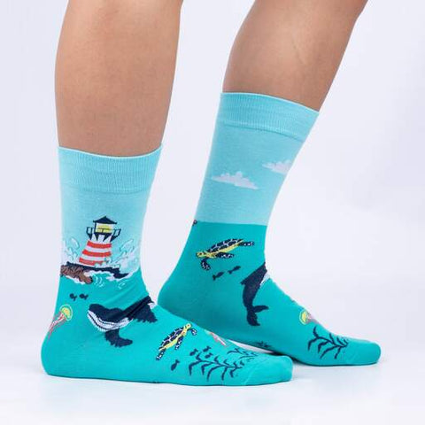 Light Up My Life Crew Socks - Men's Sizing