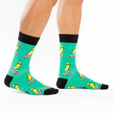 Peeling Out Crew Socks - Men's Sizing