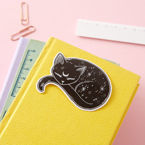 Mystic Cat Die Cut Vinyl Sticker