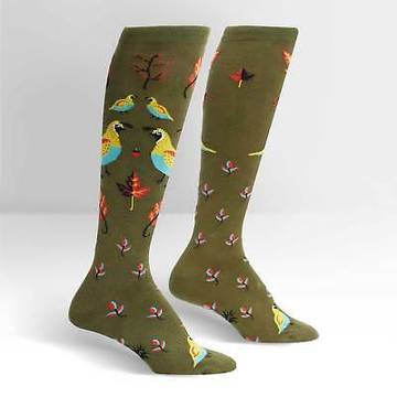 Well Quail-ified Knee High Socks
