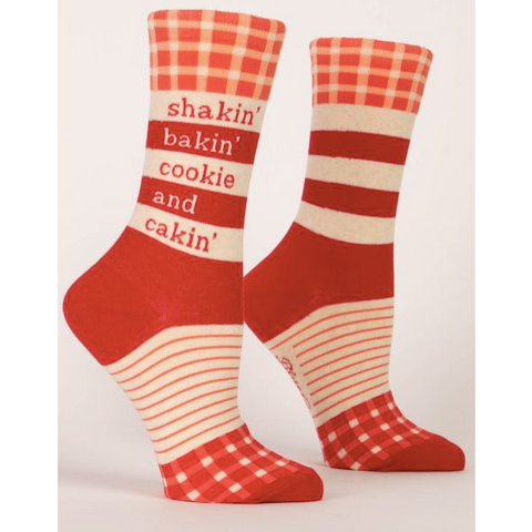 Shakin' Bakin' Cookie and Cakin' Crew Length Socks