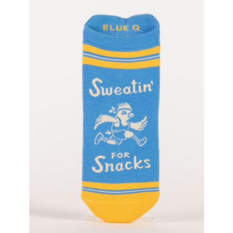 Sweatin' For Snacks Socks - Sneaker Socks