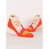 Let's Get Some Wind in This Hair Socks - Sneaker Socks