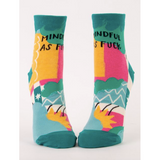 Mindful as F*ck Ankle Socks
