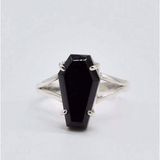 Stone Coffin Ring