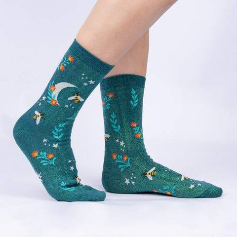 Bee Dazzling Crew Socks