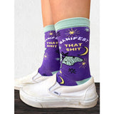 Manifest That Shit Women's Crew Socks