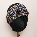 Trippy Mushroom Wrap and Tuck Style Head Band