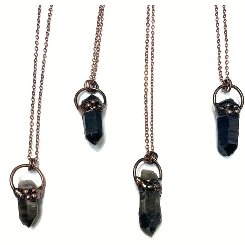 Smokey Quartz Statement Necklace