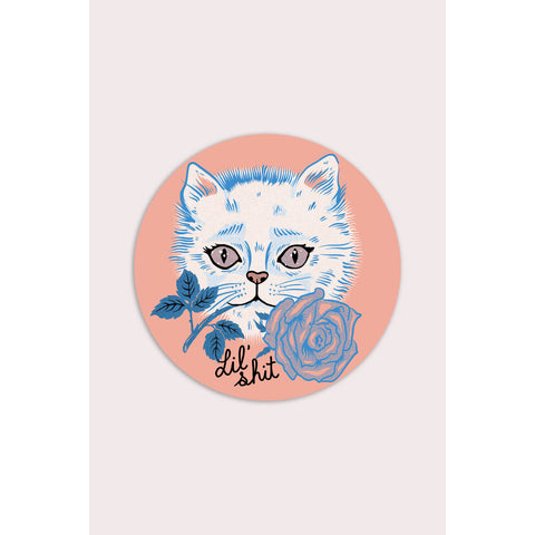 lil' Shit Cat Vinyl Sitcker