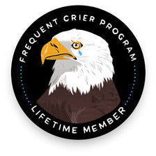 Frequent Crier Vinyl Sticker