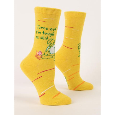 Tough As Shit Women's Crew Socks