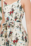 Western Vibe Retro Style Dress