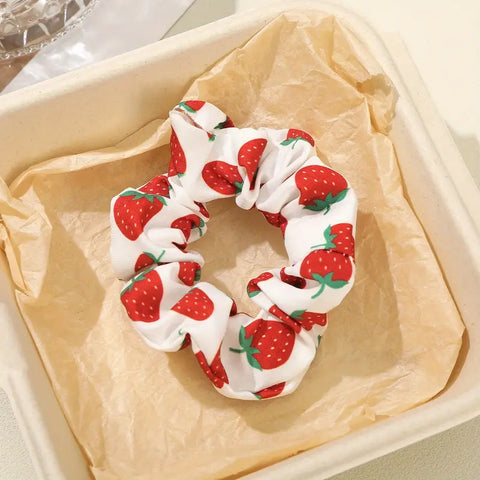 Assorted Strawberry Scrunchies
