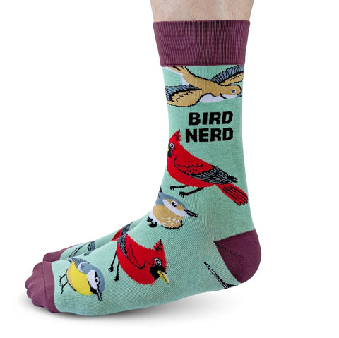 Bird Nerd Socks - Mens Sizing