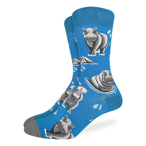 Hippo Socks - Men's Sizing