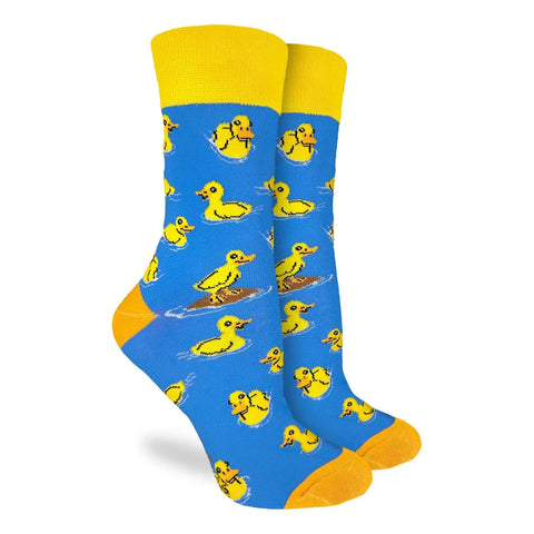 Yellow Duckling Socks - Women's Sizing