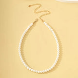 Small Faux Pearl Strand Necklaces