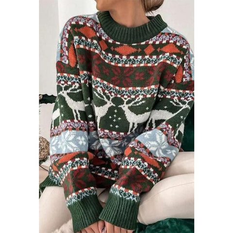 Oversized Classic Christmas Pullover Sweaters