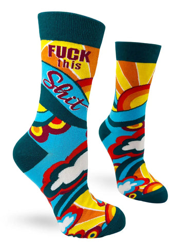 Fuck This Shit Novelty Ladies Socks