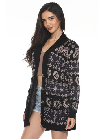 Fair Isle Celestial Cardigan